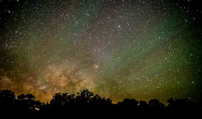 South Llano River State Park at Night